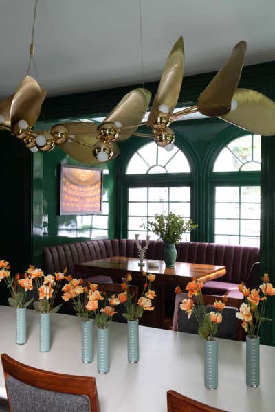  Art Deco Dining Room. Historic Bronxville House by Lava Interiors.
