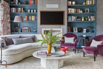  Eclectic Traditional Living Room. Belgravia Apartment by Violet & George.