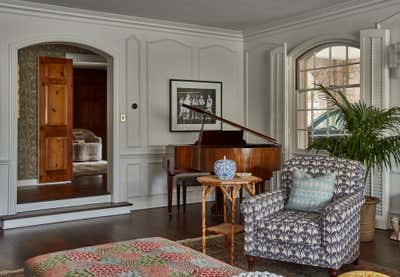  English Country Family Home Living Room. Hancock Park by Ward and Gray.