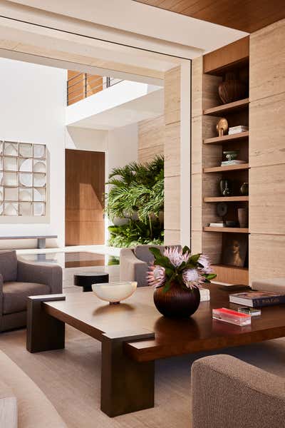  Contemporary Beach House Living Room. Chileno Bay by J2 Interiors.