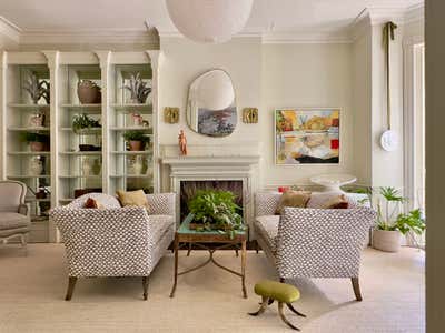  Transitional English Country Living Room. The Beyond Landscape by Art/artefact.