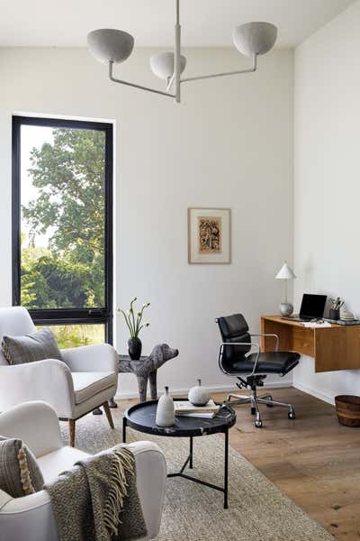  Contemporary Office and Study. Retreat by Darlene Molnar LLC.