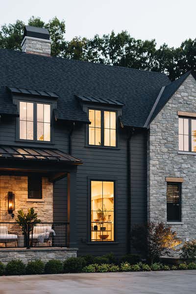  Transitional Family Home Exterior. ASC Secret Ingredient by Amy Storm and Company, LLC.