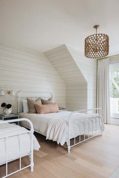  Transitional Vacation Home Bedroom. ASC Pine Lake Love by Amy Storm and Company, LLC.