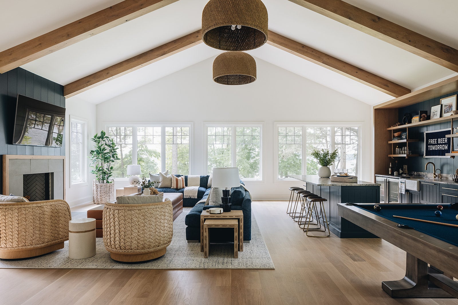 Transitional Bar and Game Room