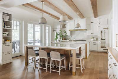  Transitional Vacation Home Kitchen. ASC Pine Lake Love by Amy Storm and Company, LLC.