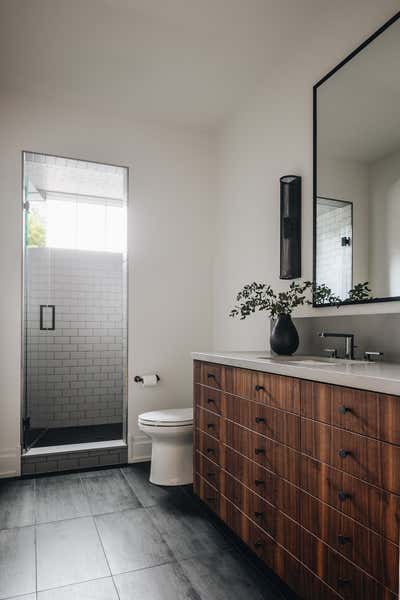  Transitional Family Home Bathroom. ASC Round Two by Amy Storm and Company, LLC.