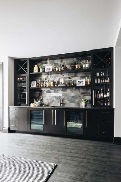  Transitional Family Home Bar and Game Room. ASC Round Two by Amy Storm and Company, LLC.