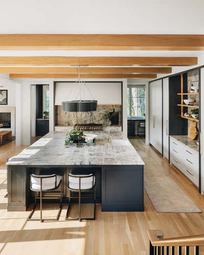  Transitional Family Home Kitchen. ASC Healthy Home by Amy Storm and Company, LLC.