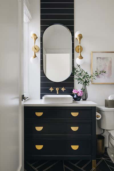  Transitional Bathroom. ASC Healthy Home by Amy Storm and Company, LLC.