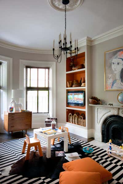  Eclectic Traditional Children's Room. Beacon Hill Brownstone  by Nina Farmer Interiors.