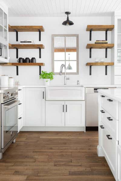  Modern Rustic Country House Kitchen. Chalet Chic by Fontana & Company.