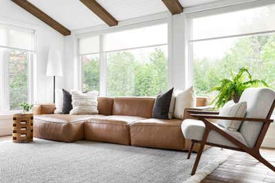  Contemporary Cottage Country House Living Room. Chalet Chic by Fontana & Company.