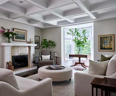  Country Living Room. Refined & Relaxed by Fontana & Company.