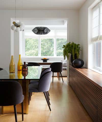  Contemporary Mid-Century Modern Family Home Dining Room. Rosedale Redux by Fontana & Company.