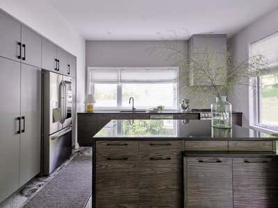  Contemporary Minimalist Family Home Kitchen. Treehouse Retreat by Fontana & Company.