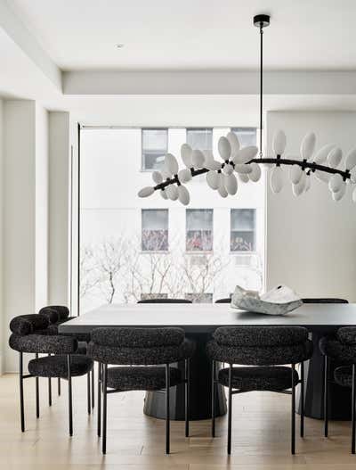  Modern Apartment Dining Room. West 12th Street by Studio Todd Raymond.