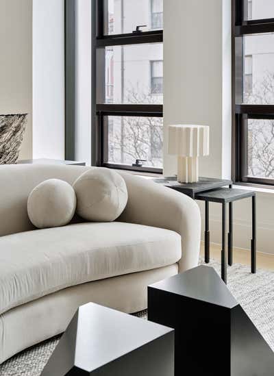  Modern Apartment Living Room. West 12th Street by Studio Todd Raymond.