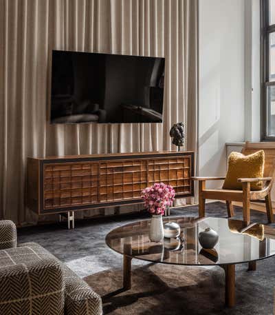 Modern Apartment Living Room. West 15th Street by Studio Todd Raymond.