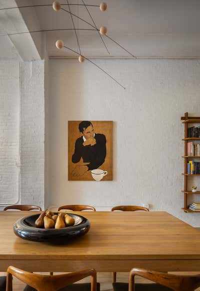 Modern Apartment Dining Room. West 15th Street by Studio Todd Raymond.
