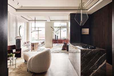 Modern Apartment Open Plan. Broadway Soho by Studio Todd Raymond.