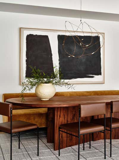  Modern Family Home Dining Room. West 22nd Street by Studio Todd Raymond.