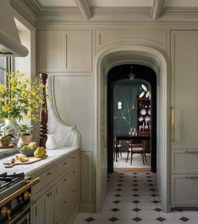  Eclectic Kitchen. French Quarter Brooklyn by JESSICA HELGERSON INTERIOR DESIGN.