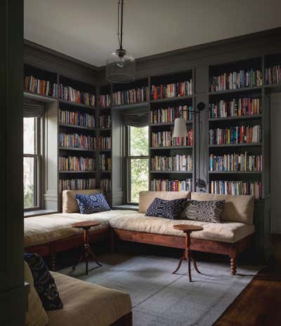  Country Family Home Living Room. Iowa City House by Jessica Helgerson Interior Design.