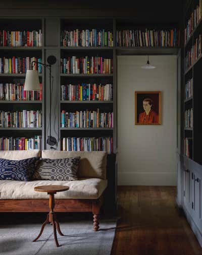  Cottage Family Home Living Room. Iowa City House by Jessica Helgerson Interior Design.