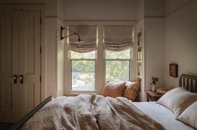  Cottage Arts and Crafts Family Home Bedroom. Iowa City House by Jessica Helgerson Interior Design.
