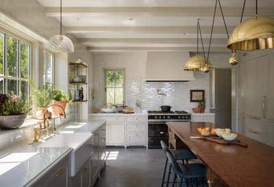  French Kitchen. Albemarle Terrace House by JESSICA HELGERSON INTERIOR DESIGN.