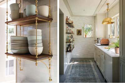  Eclectic Family Home Kitchen. Albemarle Terrace House by JESSICA HELGERSON INTERIOR DESIGN.