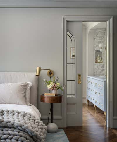  Eclectic Family Home Bedroom. Albemarle Terrace House by JESSICA HELGERSON INTERIOR DESIGN.