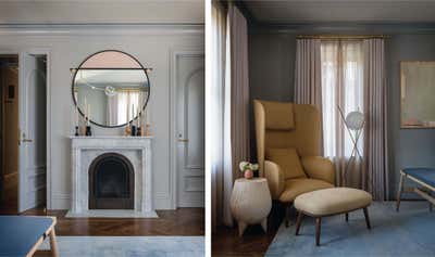  French Bedroom. Albemarle Terrace House by JESSICA HELGERSON INTERIOR DESIGN.