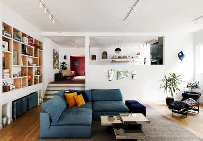  Eclectic Family Home Living Room. Valleywood Residence by Boldt Studio.