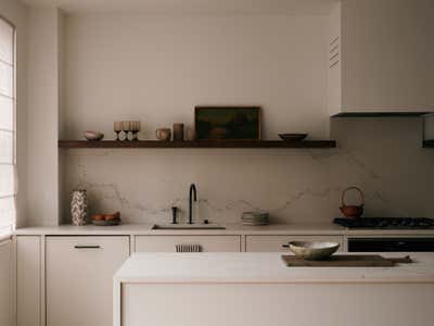  French Apartment Kitchen. Park Slope Duplex by Margaux Lafond.