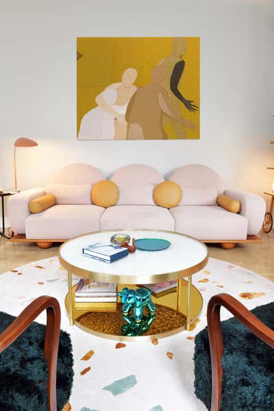  Mid-Century Modern Living Room. Soho Loft by Merve Kahraman Products & Interiors.