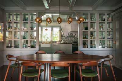 Arts and Crafts Family Home Dining Room. NW Johnson Street House by Jessica Helgerson Interior Design.