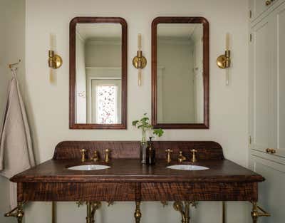  Craftsman Family Home Bathroom. NW Johnson Street House by JESSICA HELGERSON INTERIOR DESIGN.