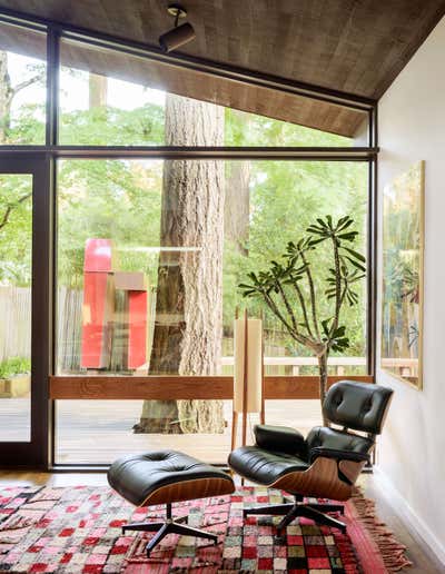  Mid-Century Modern Family Home Living Room. William Fletcher House by JESSICA HELGERSON INTERIOR DESIGN.