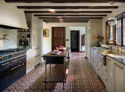  Cottage Family Home Kitchen. Pacific Northwest Tudor by JESSICA HELGERSON INTERIOR DESIGN.