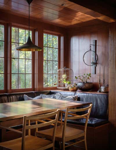  Mediterranean Rustic Family Home Dining Room. Pacific Northwest Tudor by JESSICA HELGERSON INTERIOR DESIGN.