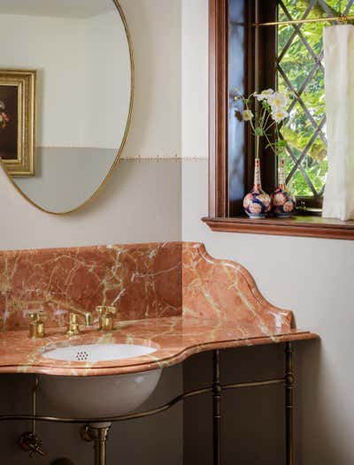  Transitional Family Home Bathroom. Pacific Northwest Tudor by JESSICA HELGERSON INTERIOR DESIGN.