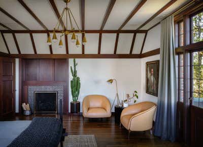  Mediterranean Family Home Bedroom. Pacific Northwest Tudor by JESSICA HELGERSON INTERIOR DESIGN.