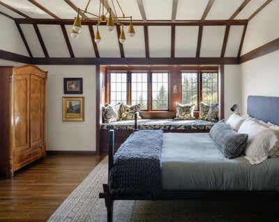  Rustic Family Home Bedroom. Pacific Northwest Tudor by JESSICA HELGERSON INTERIOR DESIGN.