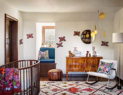  Eclectic Family Home Children's Room. Pacific Northwest Tudor by Jessica Helgerson Interior Design.