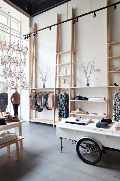  Minimalist Scandinavian Retail Open Plan. Amour Vert by BCV Architecture + Interiors.