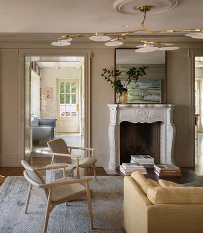  French Living Room. Albemarle Terrace House by JESSICA HELGERSON INTERIOR DESIGN.