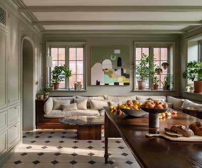  Victorian Family Home Kitchen. French Quarter Brooklyn by JESSICA HELGERSON INTERIOR DESIGN.