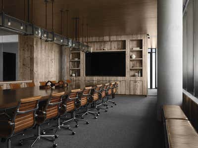 Modern Meeting Room. Miami Office by Clive Lonstein.